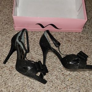 Nina ankle strap heel